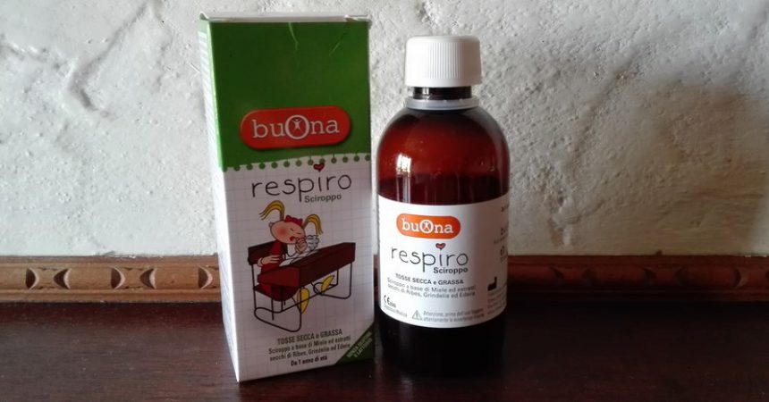 Buona respiro sciroppo per tosse secca e grassa