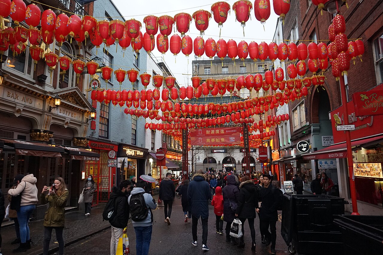 Vie di Soho a Londra