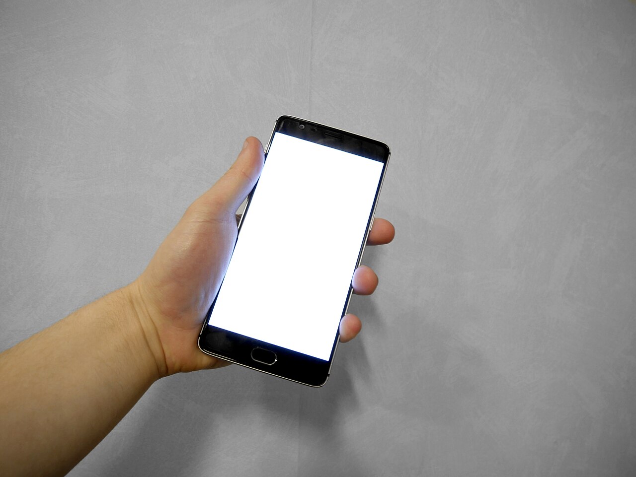 Smartphone in mano