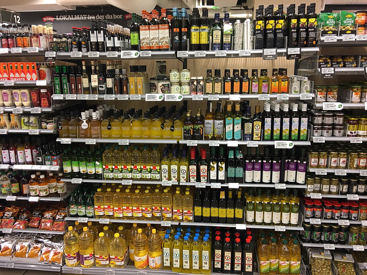 Corsia di un supermercato