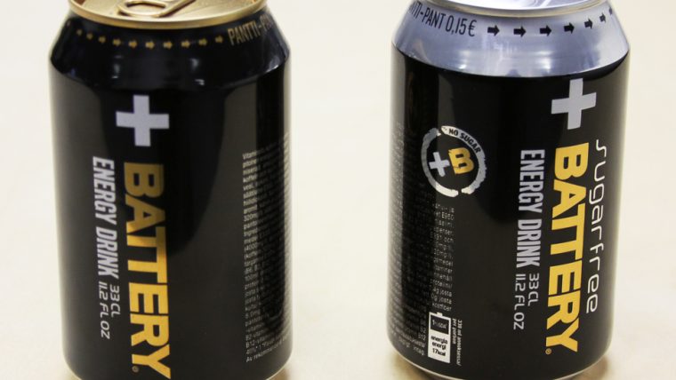 Lattine di energy drink