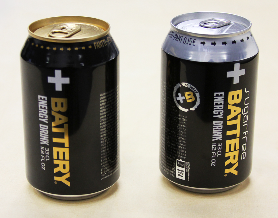Lattine di energy drink