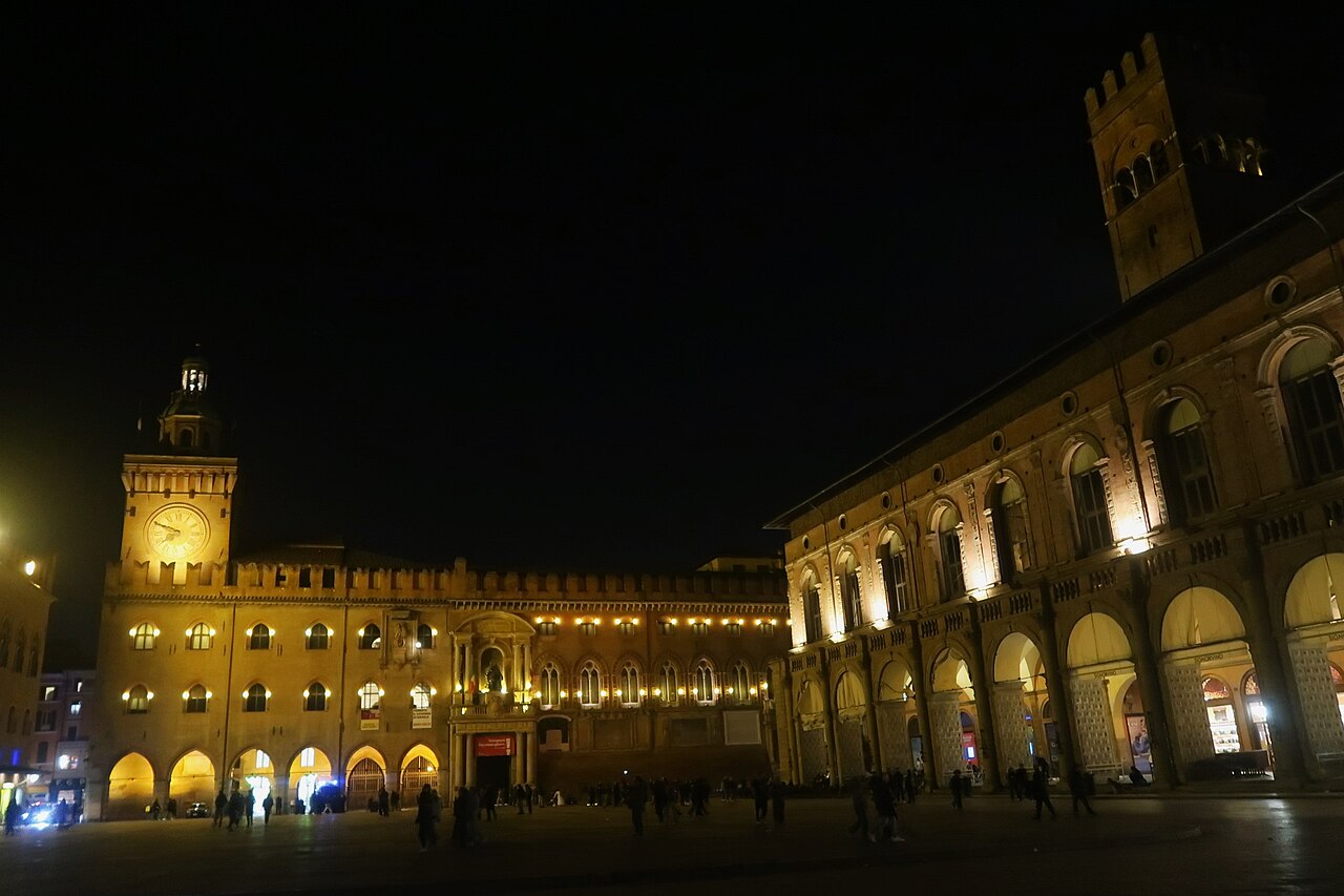 Piazza Maggiore a Bologna
