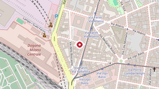 Mappa della zona di Farmacia Farini, Via Arnaldo da Brescia 1, Milano