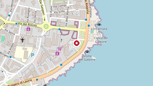 Mappa della zona di Farmacia Nettuno, Piazza Nettuno 34, Catania