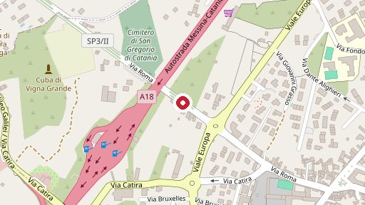 Mappa della zona di Farmacia Traversa, Via Roma 20, San Gregorio di Catania