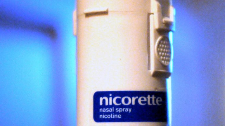Spray alla nicotina