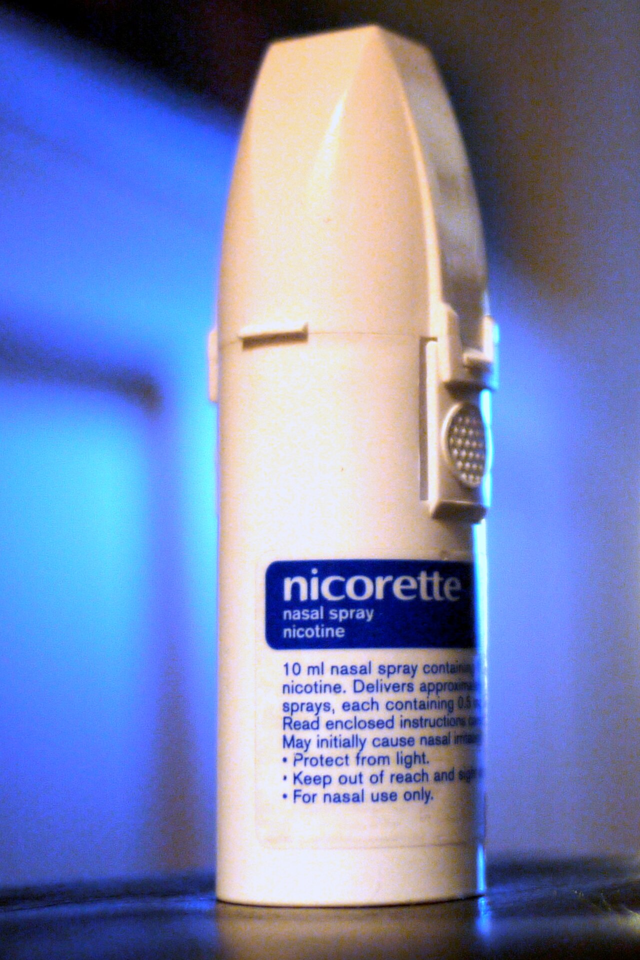 Spray alla nicotina