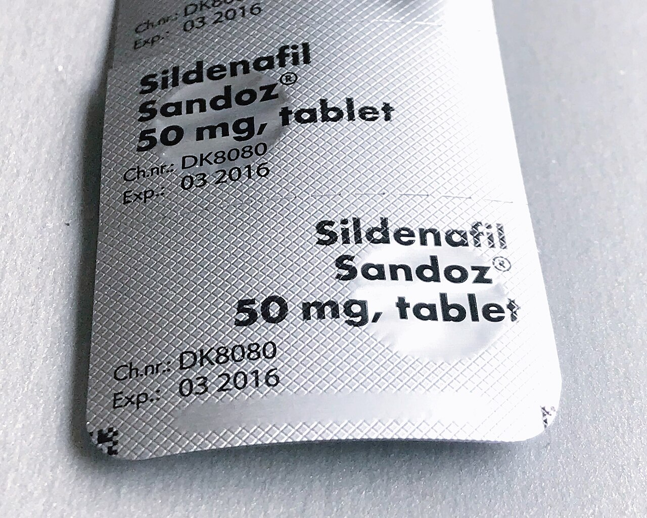 Compresse di sildenafil