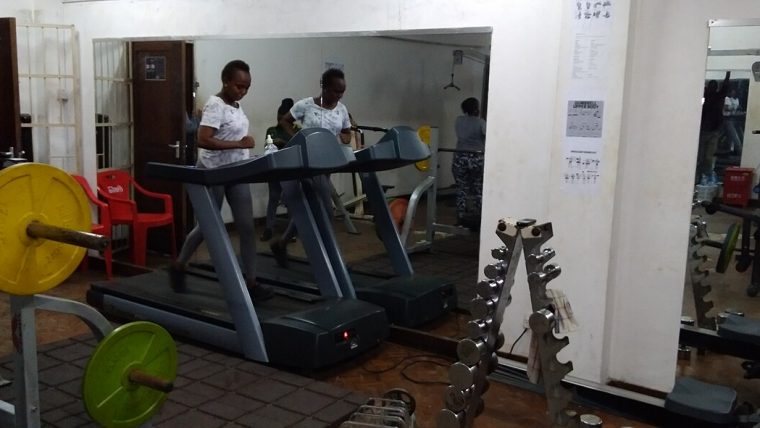 Esercizio fisico in palestra