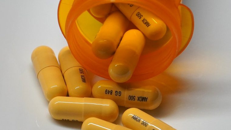 Capsule di amoxicillina